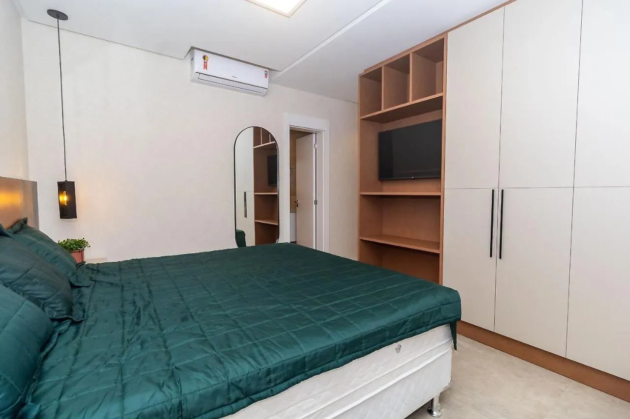 Adra 01 - Apartamento Garden No Centro De Bombinhas - Finamente Mobiliado E Decorado - Rooftop Com Piscina E Academia - A Poucos Metros Da Praia - 0*,