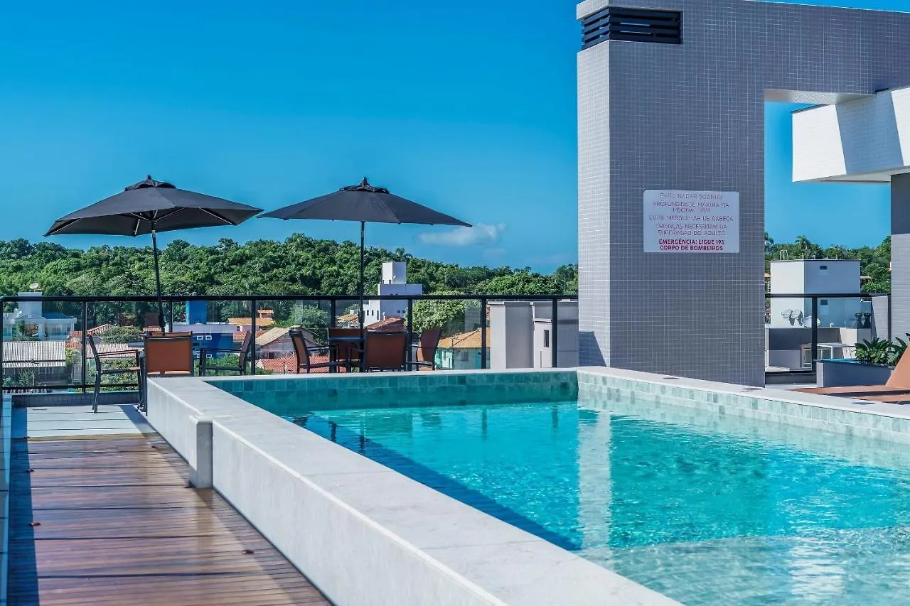Apartment Adra Garden Apartments: Rooftop Pool & Beach Proximity in Bombinhas